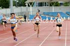Womens under-20s 200 metres, Northern Championships, Sport City, Manchester. Photo: David T. Hewitson/Sports for All Pics